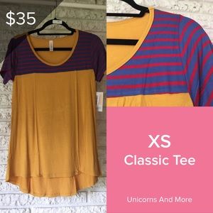 Xs Lularoe Classic tee